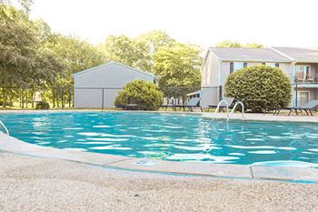 Heated saltwater pool